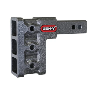 GEN-Y Mega-Duty 10K 5-Inch Drop Adjustable Dual-Ball Trailer Hitch GH-303