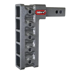 GEN-Y Mega-Duty 10K 10 Inch Drop Adjustable Trailer Hitch 2 Inch Tow Receiver Mount 1.5K TW Heavy Duty Truck TJ-GH-305