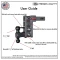 GEN-Y Mega-Duty 10K 12.5 Inch Drop Adjustable Trailer Hitch 2 Inch Receiver 1.5K TW