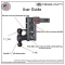 GEN-Y Mega-Duty 10K 20 Inch Drop Adjustable Hitch with Stabilizer Kit 2 Inch Receiver