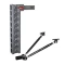 GEN-Y Mega-Duty 10K 20 Inch Drop Adjustable Hitch with Stabilizer Kit 2 Inch Receiver