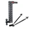 GEN-Y Mega-Duty 10K adjustable drop hitch with stabilizer kit and dual-ball mounts