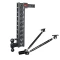 GEN-Y Mega-Duty 10K 22.5 Inch Drop Adjustable Trailer Hitch with Pintle Lock & Stabilizer Kit