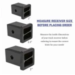 GEN-Y Mega-Duty 16K 10 Inch Drop Adjustable Hitch for 2 Inch Receiver Heavy Duty