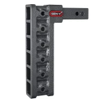 GEN-Y Mega-Duty 16K Adjustable Drop Hitch 12.5 Inch Drop 2 Inch Receiver Heavy Duty