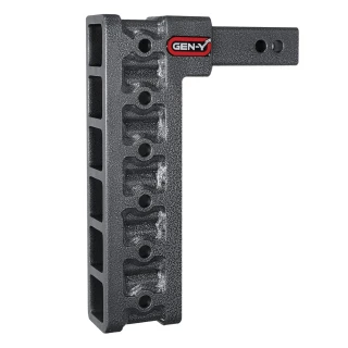 GEN-Y Mega-Duty 16K Adjustable Drop Hitch 12.5 Inch Drop 2 Inch Receiver Heavy Duty