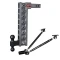 GEN-Y Mega-Duty 16K Adjustable Drop Trailer Hitch with Stabilizer Kit