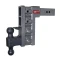 GEN-Y Mega-Duty 21K 9-Inch Drop/Rise Adjustable Trailer Hitch with Dual-Ball & Pintle Lock