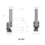 GEN-Y 25K Gooseneck Trailer Coupler with 2-5/16" Ball and Spartan Torsion-Flex