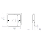 GEN-Y EXECUTIVE King Pin Capture Plate for 23K Fifth Wheel Slider Hitch GEN-Y Capture Plate for EXECUTIVE King Pin – Fifth Wheel Hitch 23K Capacity