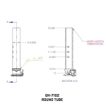 Gen‑Y 30K round gooseneck trailer coupler with SnapLatch 2‑5/16″ ball and 8.5K tongue weight