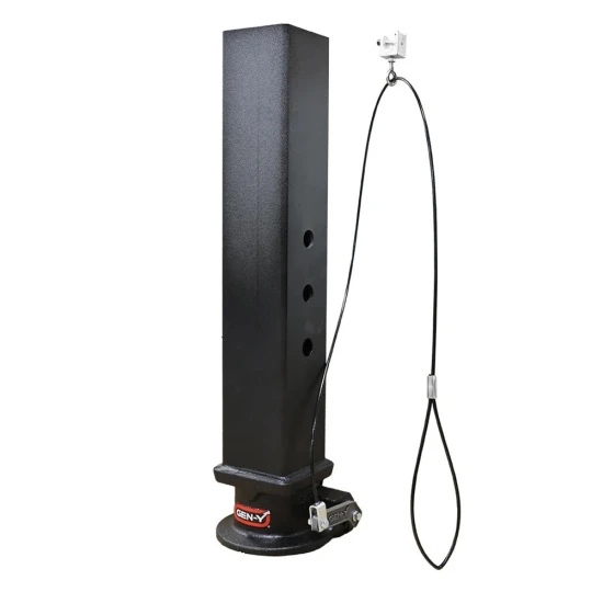 Gen‑Y 30K round gooseneck trailer coupler with SnapLatch 2‑5/16″ ball and 8.5K tongue weight