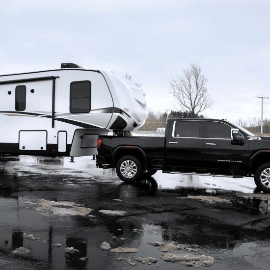 GEN-Y Executive 30K 5th Wheel Gooseneck Hitch – Lippert 1621/1621HD Compatible GEN-Y 30K Executive Fifth Wheel to Gooseneck Hitch Pin Box for Lippert 1621