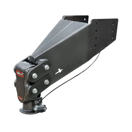 GEN-Y 30K Gooseneck to Fifth Wheel Pin Box for Lippert Rhino with SnapLatch and Torsion-Flex