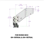GEN-Y 30K 5th Wheel to Gooseneck Pin Box for Lippert Rhino – Torsion-Flex SnapLatch