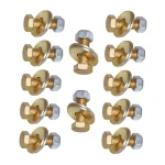 GEN-Y EXECUTIVE Pin Box Bolt Kit – Grade 8 Steel Bolts Nuts Washers for Fifth Wheel