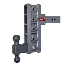 GEN-Y Mega-Duty 21K 3 Inch Rise 9 Inch Drop 2.5 Inch Offset Hitch Dual-Ball 3K TW Heavy Duty Truck TJ-GH-915 GH-061