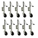Fulton 1,200 lb Marine Trailer Jack with 6-Inch Wheel and 10-Inch Lift