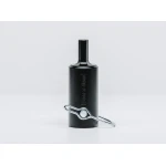 TurnNBurn side-wind drill-powered landing gear adapter kit with quick-release locking pin for semi-trailer landing gear