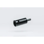 TurnNBurn side-wind drill-powered landing gear adapter kit with quick-release locking pin for semi-trailer landing gear
