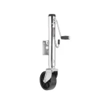 Fulton 1.2K Bolt-On Swivel Marine Trailer Jack with 6" Wheel and 10" Lift – 4 Pack