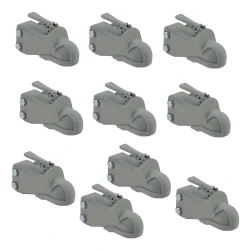 Bulldog 10x 8K Cast Head Trailer Coupler for 2" Ball Adjustable Channel