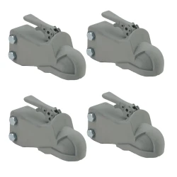 Bulldog 4x 8K Cast Head Trailer Coupler for 2" Ball Adjustable Channel