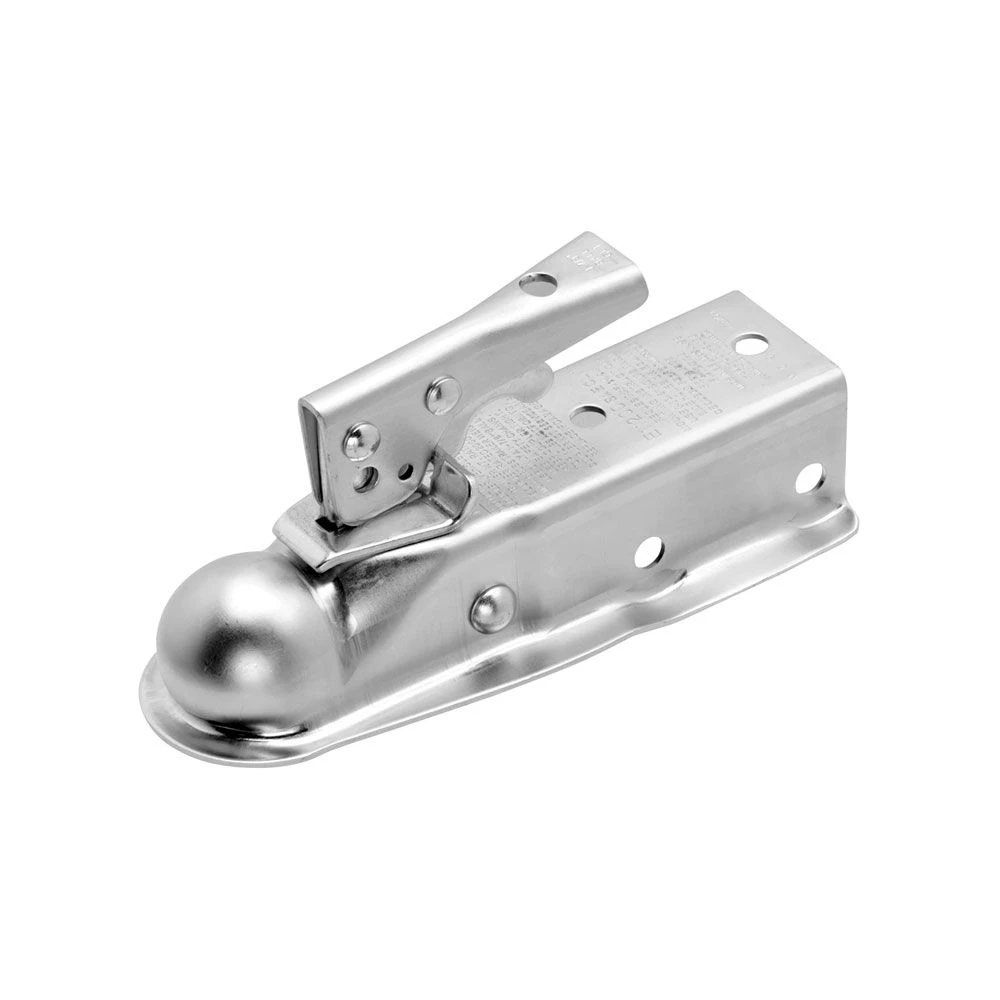 Fulton 2K Fas-Lok Straight Trailer Coupler for 1-7/8" Ball, 2" Channel, Bolt-On (2 Pack)
