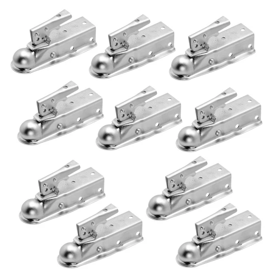 Fulton 2K Fas-Lok Straight Trailer Coupler 1-7/8" Ball 2" Channel Bolt-On
