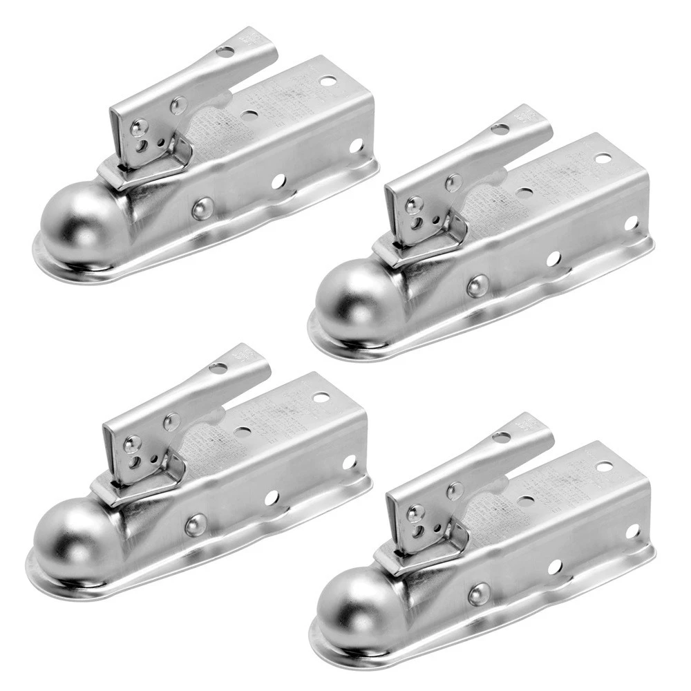 Fulton 4x 2K Fas-Lok Straight Trailer Coupler 1-7/8" Ball 2" Channel