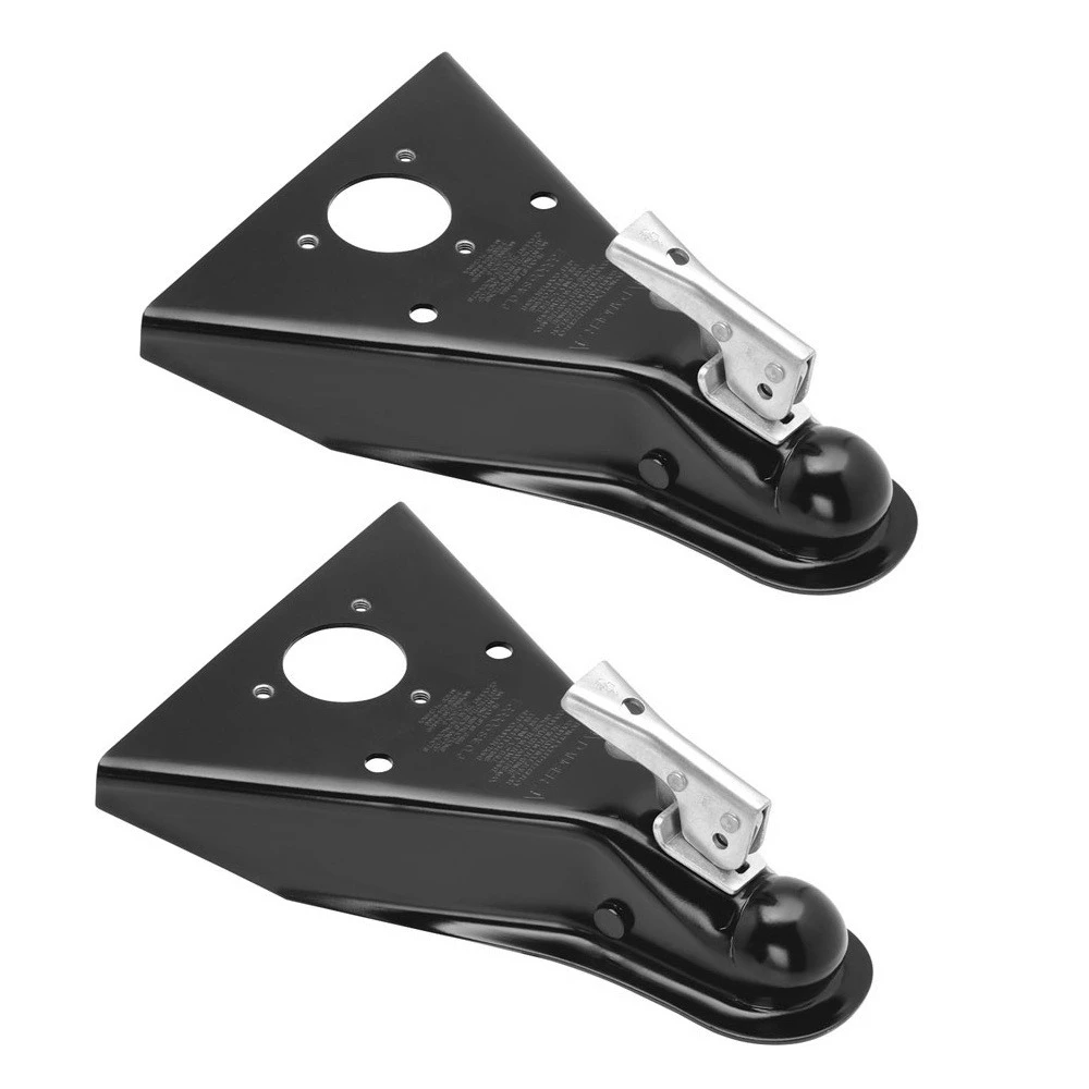 Fulton 5K A-Frame Trailer Coupler 2" Ball Weld-On Fas-Lok Latch 2-Pack