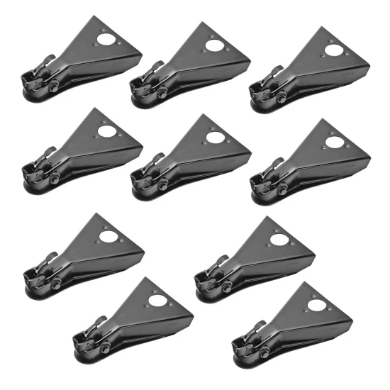 Fulton 10-Pack 8K A-Frame Trailer Coupler for 2 Inch Ball Weld-On Wedge-Latch