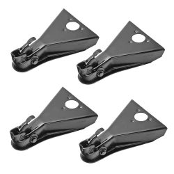 Fulton 4x 8K A-Frame Trailer Coupler for 2" Ball Weld-On