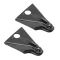 Fulton 2-Pack 10K A-Frame Trailer Coupler for 2-5/16" Ball Weld-On Fas-Lok