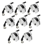 Fulton F2 1,600 lb marine trailer winch 8-pack with 20 ft straps and adjustable handles