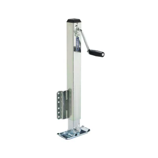 Fulton 2.5K Fixed Mount Trailer Jack with 28 Inch Lift and Drop Leg – 4 Pack