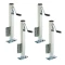 Fulton 2.5K Fixed Mount Trailer Jack with 28 Inch Lift and Drop Leg – 4 Pack