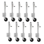 Fulton 10-Pack 1200 lb Fixed Mount Marine Trailer Jacks with 6" Wheels