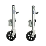 Fulton 1.5K Trailer Jack with 8" Wheel & Bolt-Thru Swivel – 10" Lift