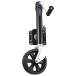 Fulton XLT Boat Trailer Winch Single-Speed 1800 lbs + XP Trailer Jack 1500 lbs 5 Year Warranty + Hardware Bolt-On Side Mount