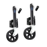 Fulton 1.5K Marine Trailer Jack with 8 Inch Wheel and 10 Inch Lift, Sidewind