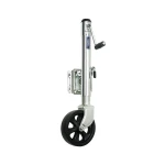 Fulton 1.5K Bolt-Thru Swivel Marine Trailer Jack 8-Pack with 10" Lift and 8" Wheel