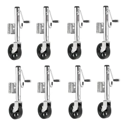 Fulton 8x 1.5K Trailer Jack w/ 8" Spoked Wheel and 12" Lift