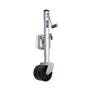 Fulton 1.5K Dual Wheel Bolt-Thru Swivel Trailer Jack Bundle 4-Pack