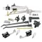 Reese 10K Trailer Weight Distribution Hitch w/ Dual Cam Sway Control Trunnion Spring Bars Adjustable Shank w/ Ball, 600 lbs TW, Brackets, Hardware Travel Trailer Load Equilizing Hitch
