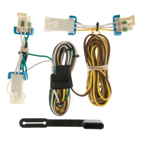 CURT towing bundle for Buick Rendezvous and Pontiac Aztek with hitch wiring and brake controller