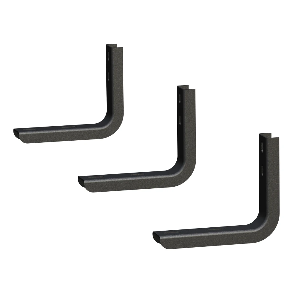 Luverne 415254-400743 black aluminum Grip Step running board for Sprinter 2500 3500 passenger side
