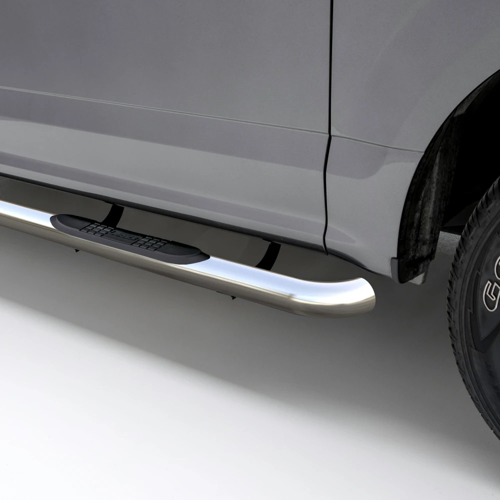 ARIES 203010-2 3-Inch Polished Stainless Nerf Bars for Explorer