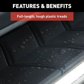 Aries 70-inch polished stainless running boards for 2013-2019 Ford Escape