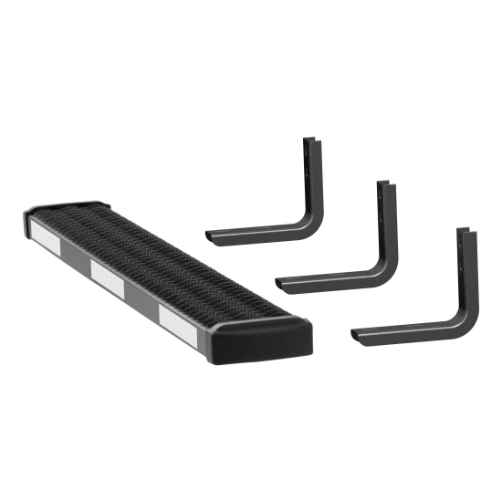 Luverne Grip Step black aluminum running board for Sprinter 2500 3500 passenger side